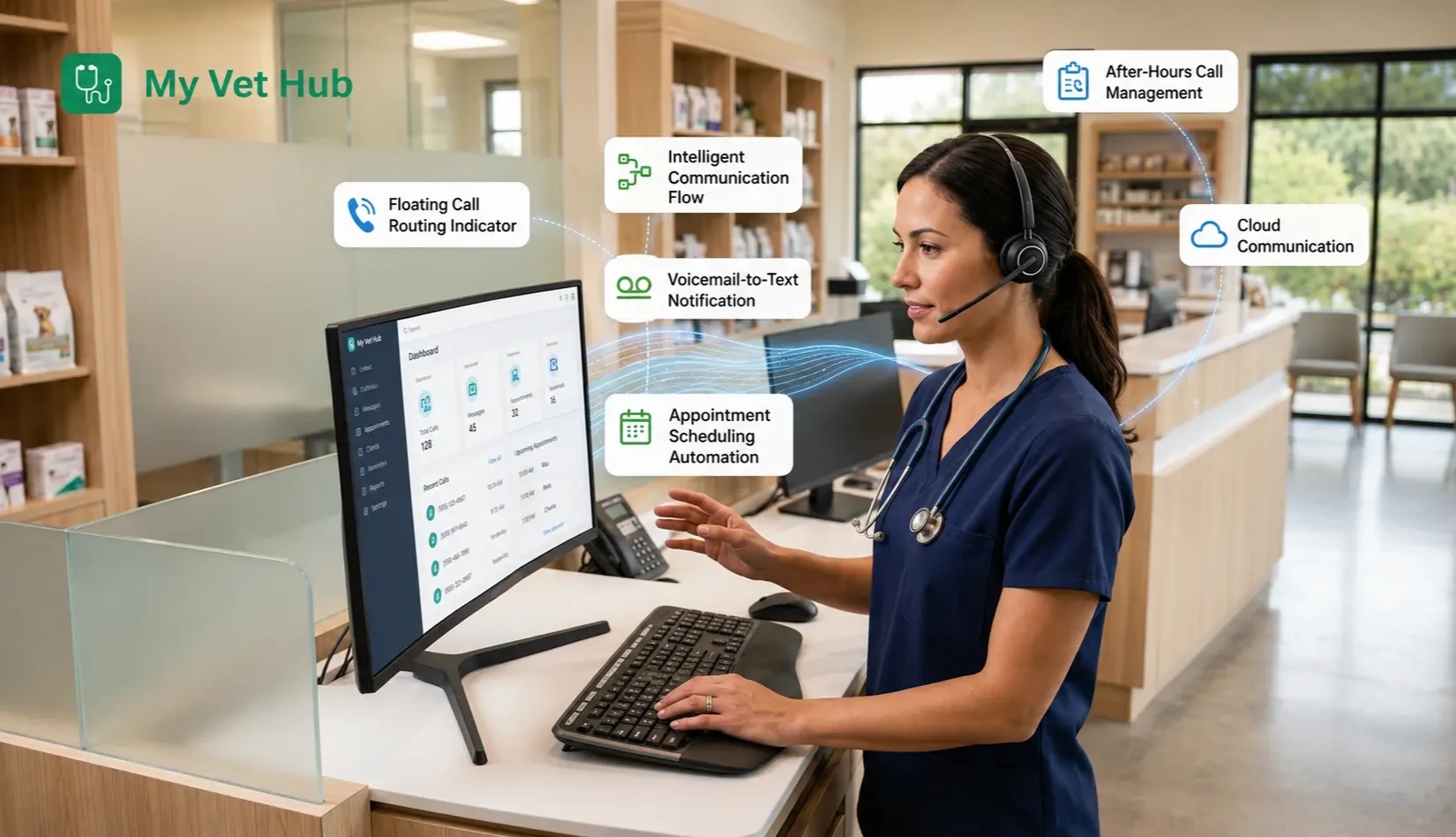 AI-Powered VoIP Phone System: The Future of Veterinary Communication