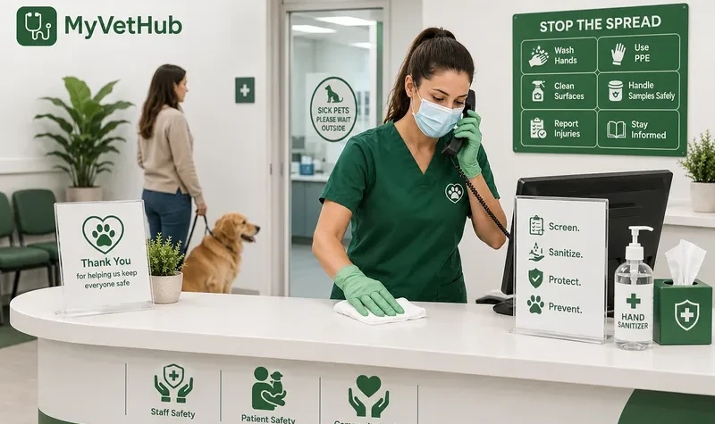 Infection Control Starts at the Front Desk: A Protocol Guide for Veterinary Practices
