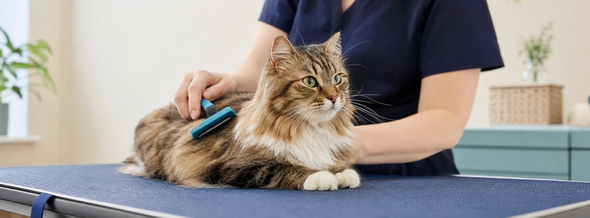 How to Help Anxious Cat Grooming
