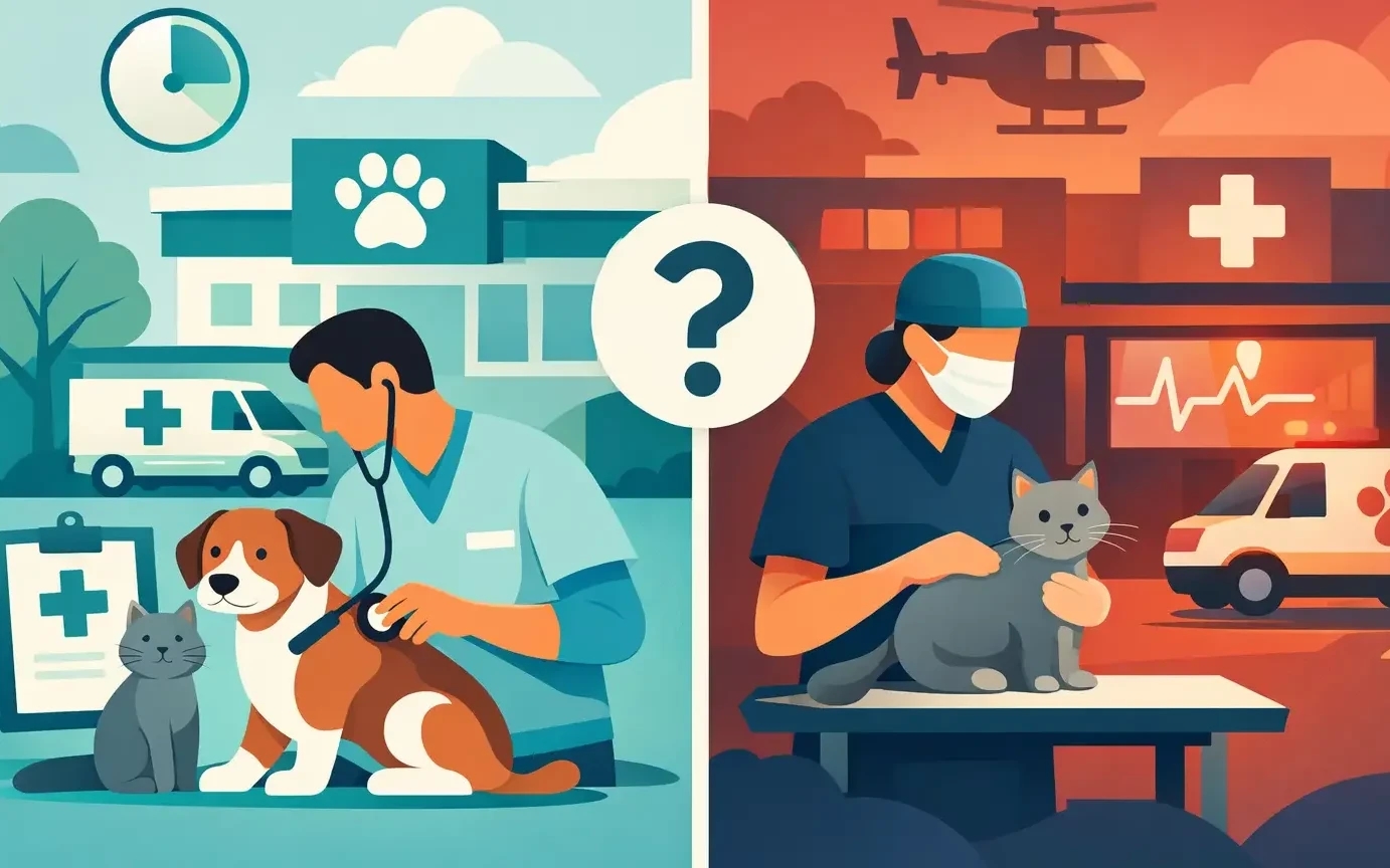 Urgent Care vs Emergency Vet: Which One?
