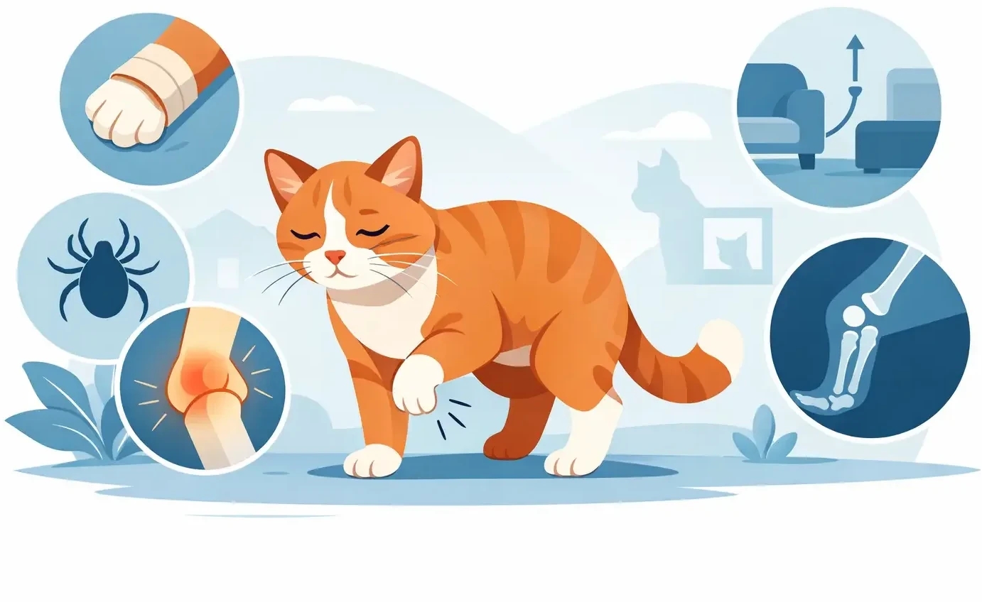 Why Is My Cat Limping? Common Causes
