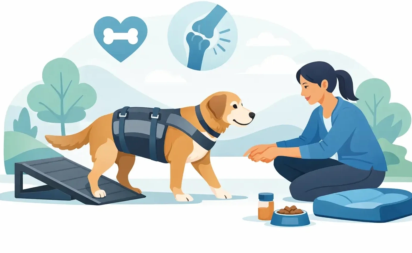 How to Support Aging Dog Mobility