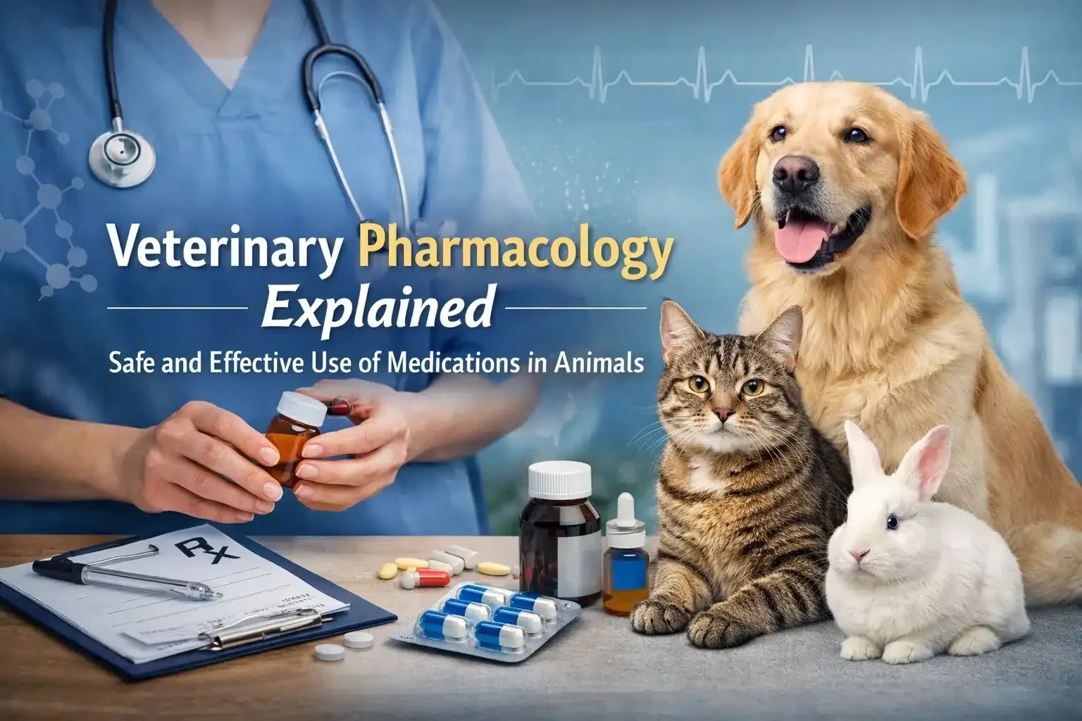 Veterinary Pharmacology Explained: Safe and Effective Use of Medications in Animals