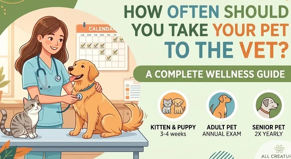 How Often Should You Take Your Pet to the Vet? A Complete Wellness Guide