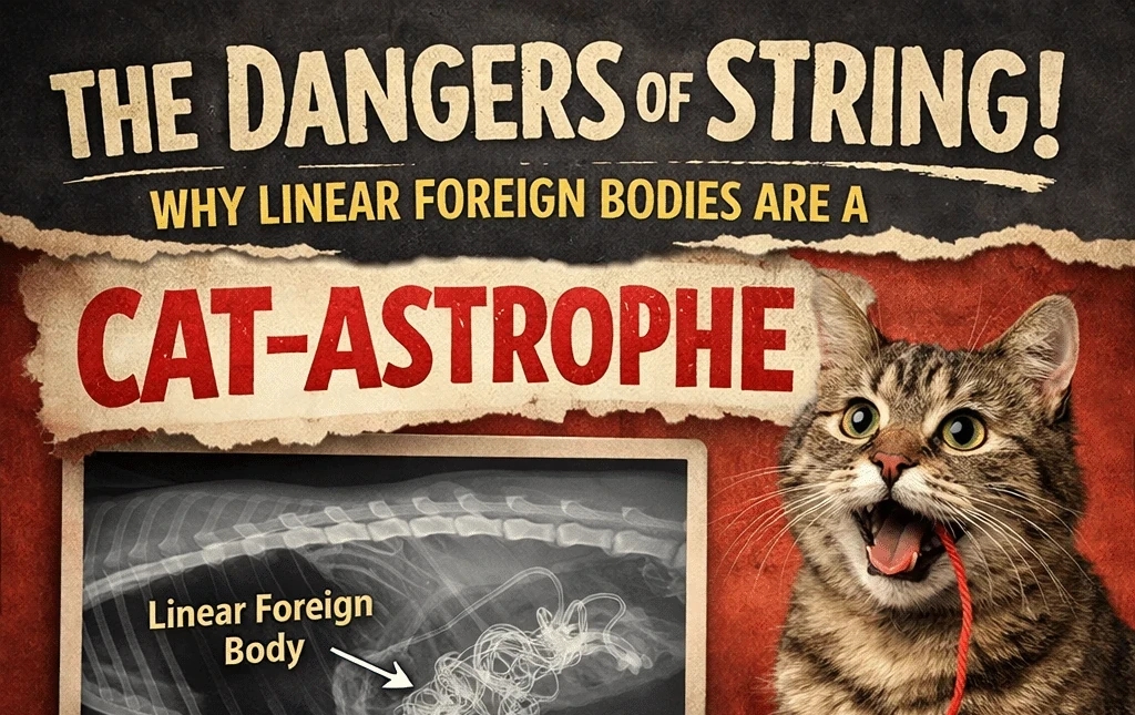 The Dangers of String: Why Linear Foreign Bodies are a Cat-Astrophe