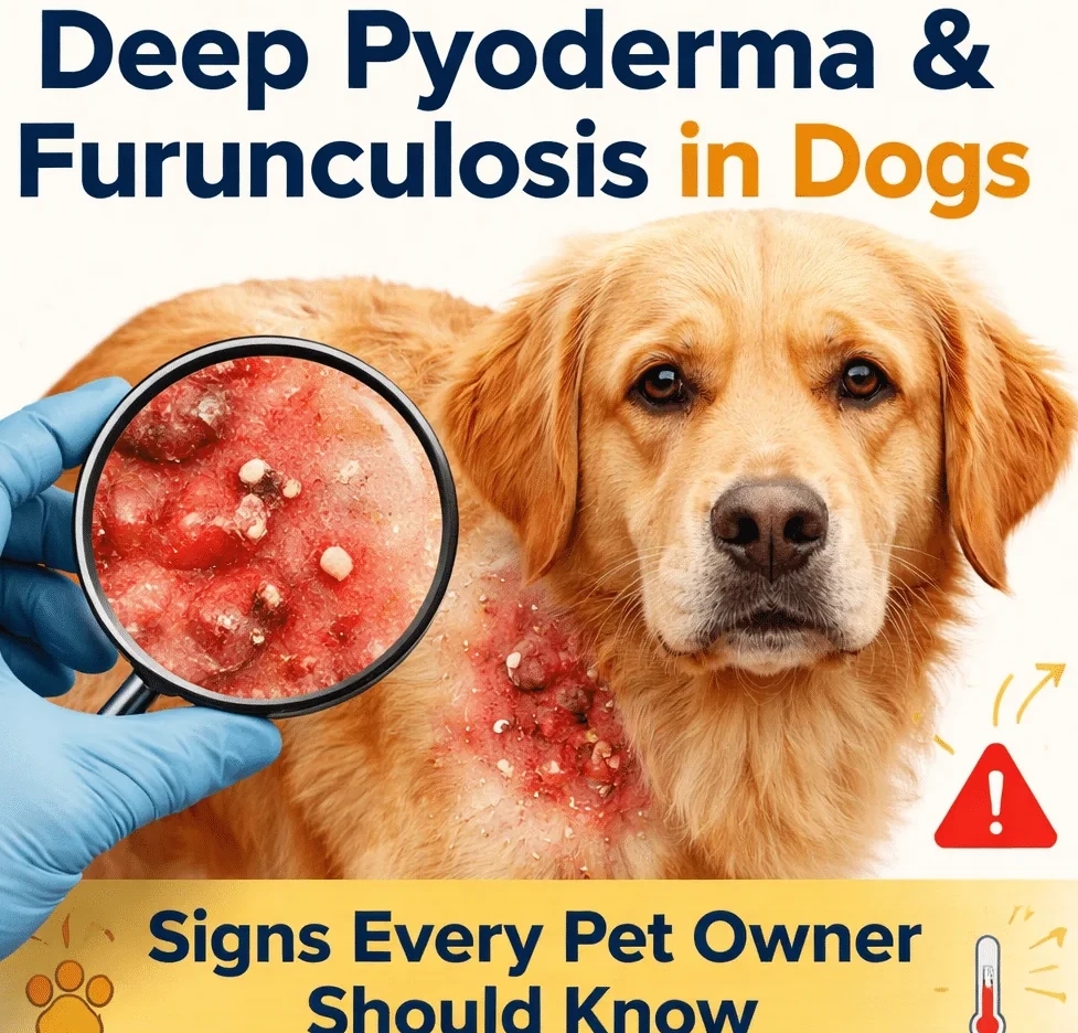 Understanding Deep Pyoderma and Furunculosis in Dogs: Signs Every Pet Owner Should Know