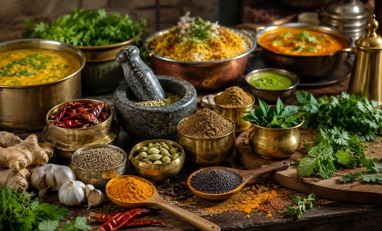 How Fresh Herbs and Indian Spices Can Transform Everyday Home Cooking