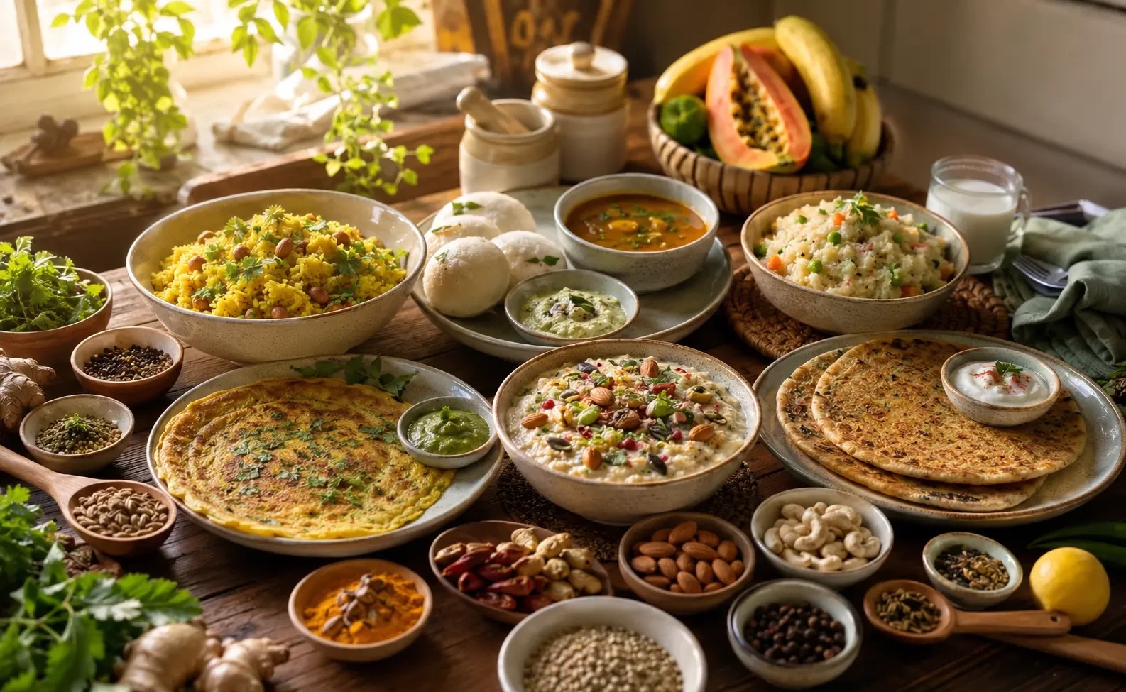 Healthy Indian Breakfast Ideas That Keep You Full and Energized All Morning