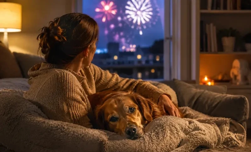 Fireworks Phobia in Dogs: Calming Strategies Before July 4th