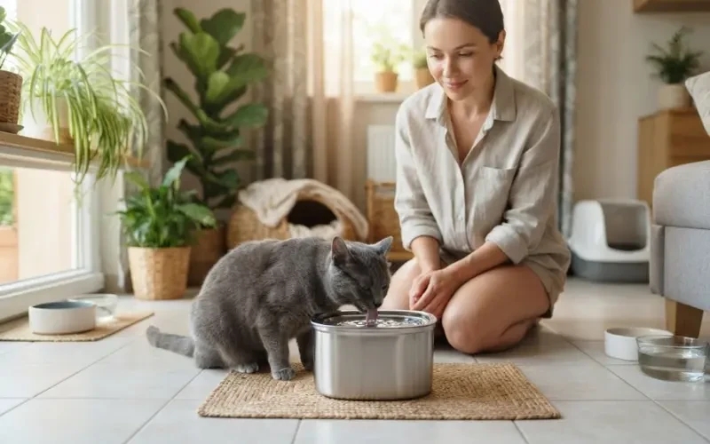 Recognizing Early Dehydration and Urinary Problems in Cats During Summer Heat