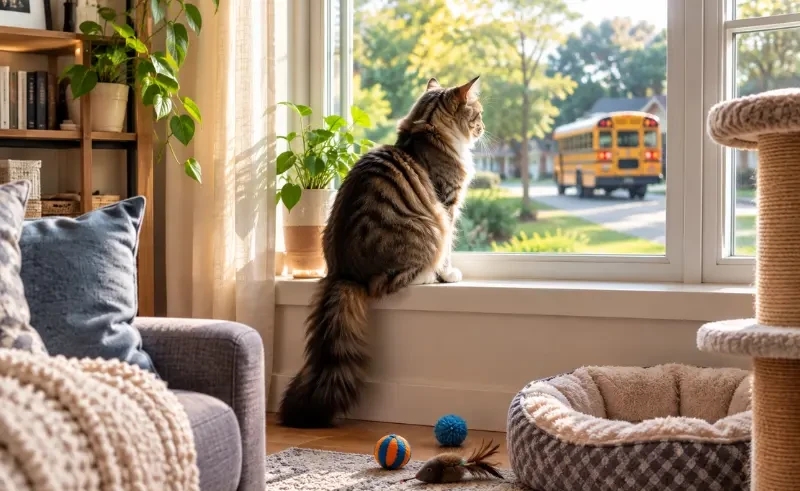 Cat Routine Disruptions: Helping Kitties Adjust to Family Changes